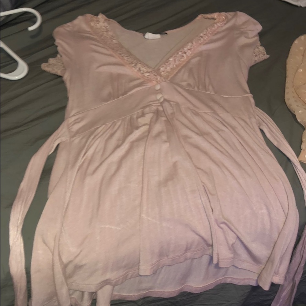 Pink baby doll Blouse
